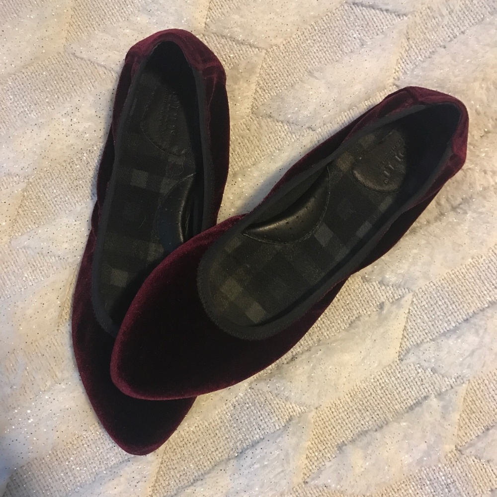 Born Rozalee Velvet Ballet Flats